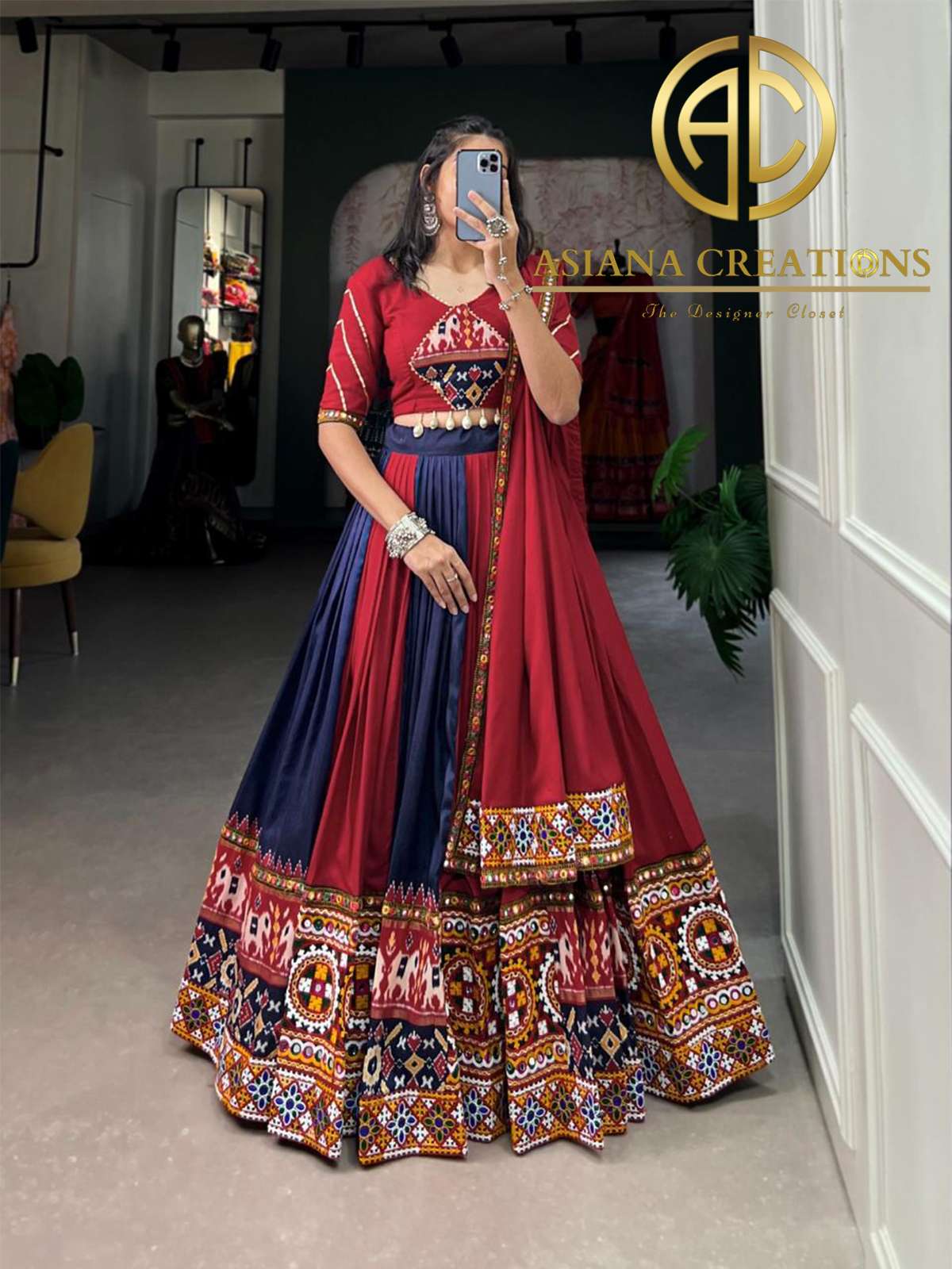 Navratri Lehenga Choli Sets LNB1617NBL