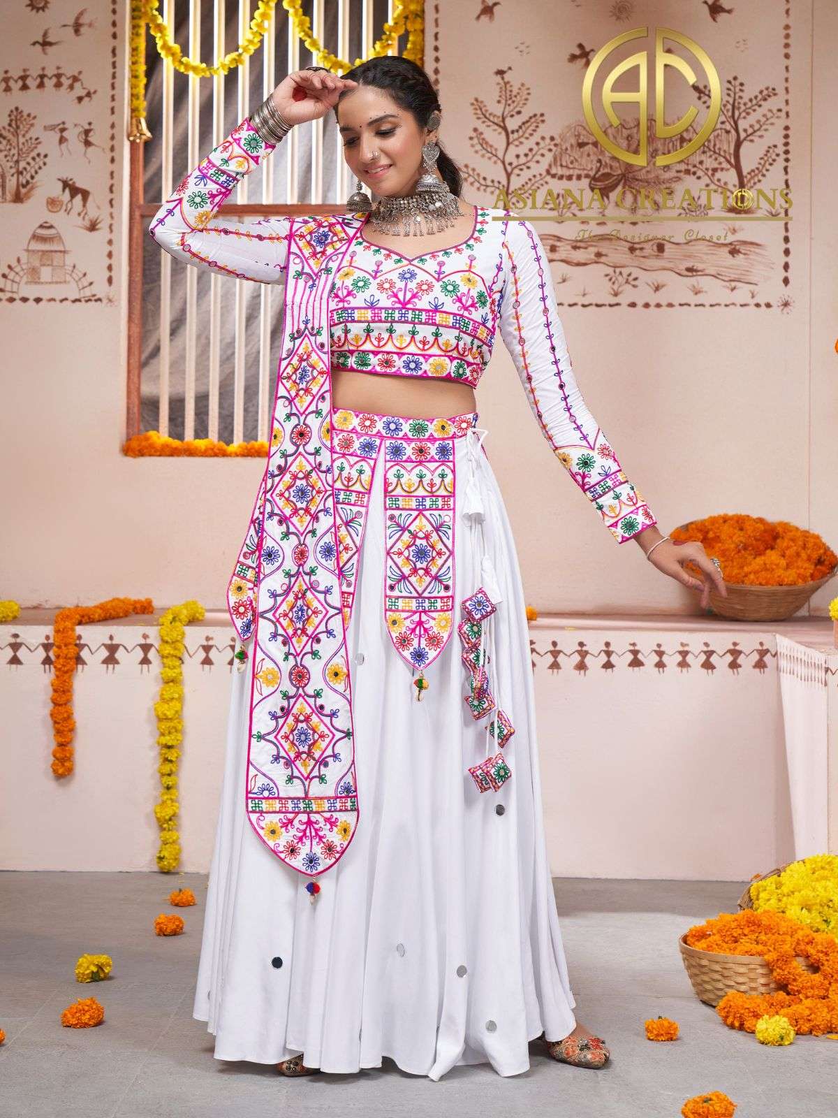 Navratri Lehenga Choli Sets  SHKL2362