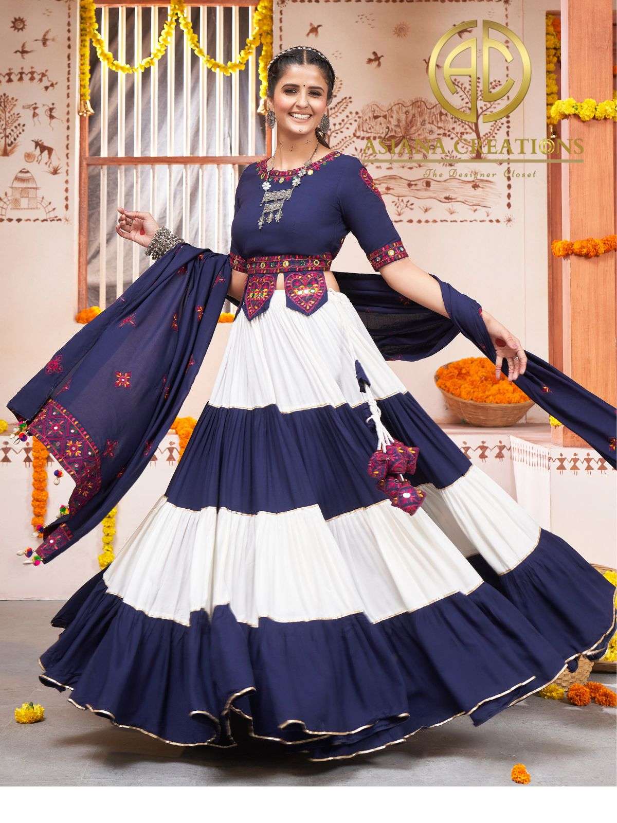 Navratri Lehenga Choli Sets  SHKL2364