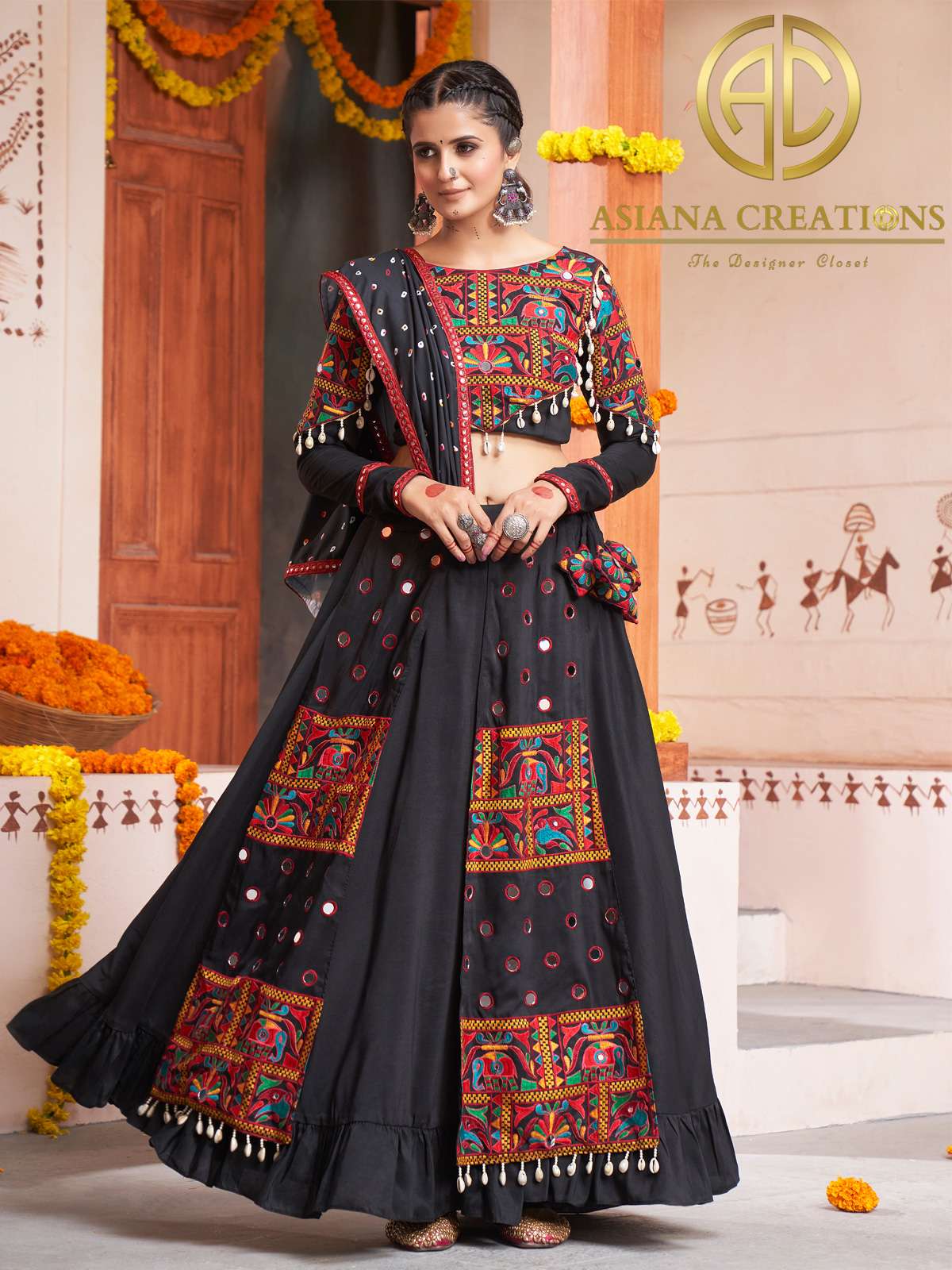 Navratri Lehenga Choli Sets  SHKL2366