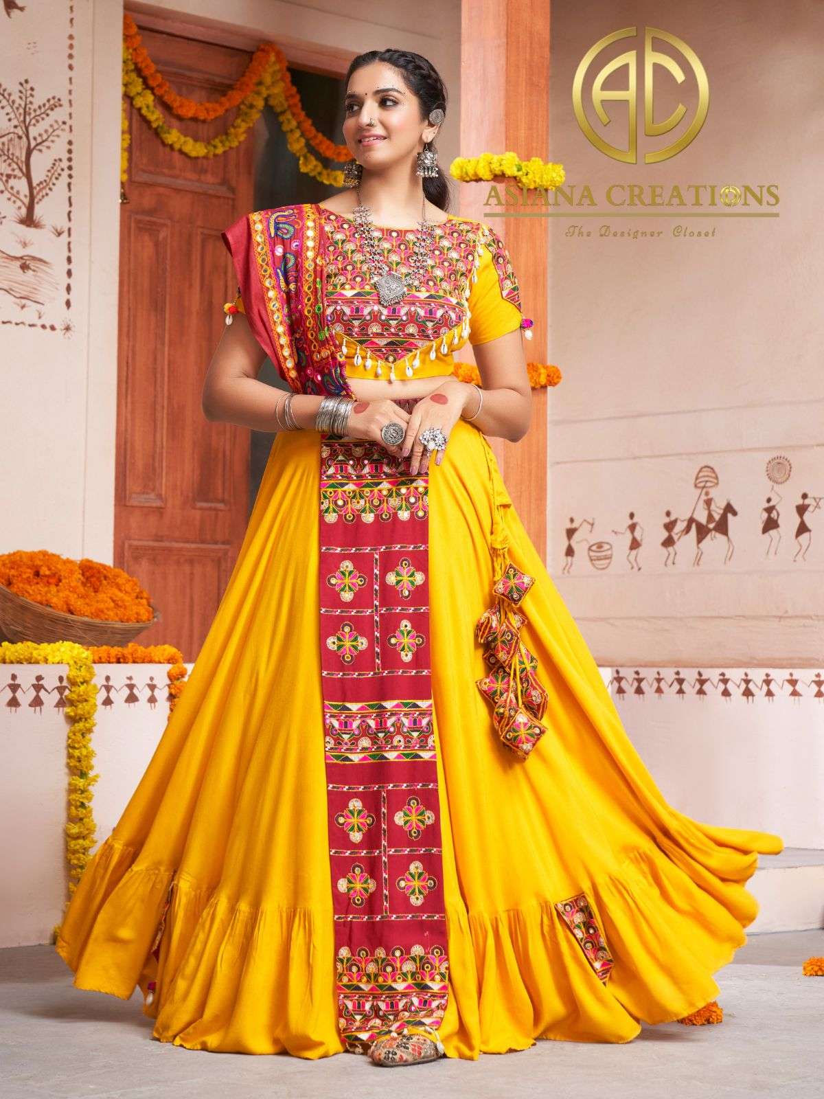 Navratri Lehenga Choli Sets  SHKL2367