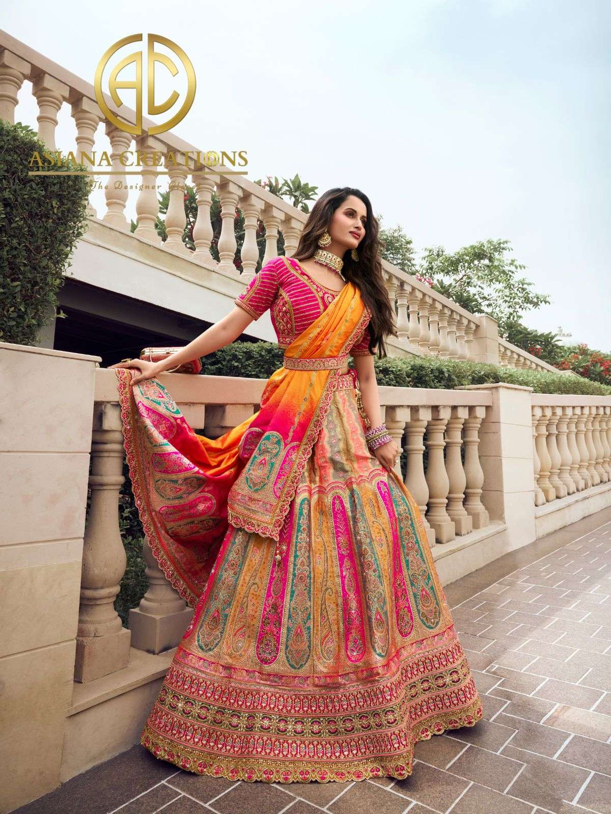 Banarasi Silk Bridal Lehenga DS10297