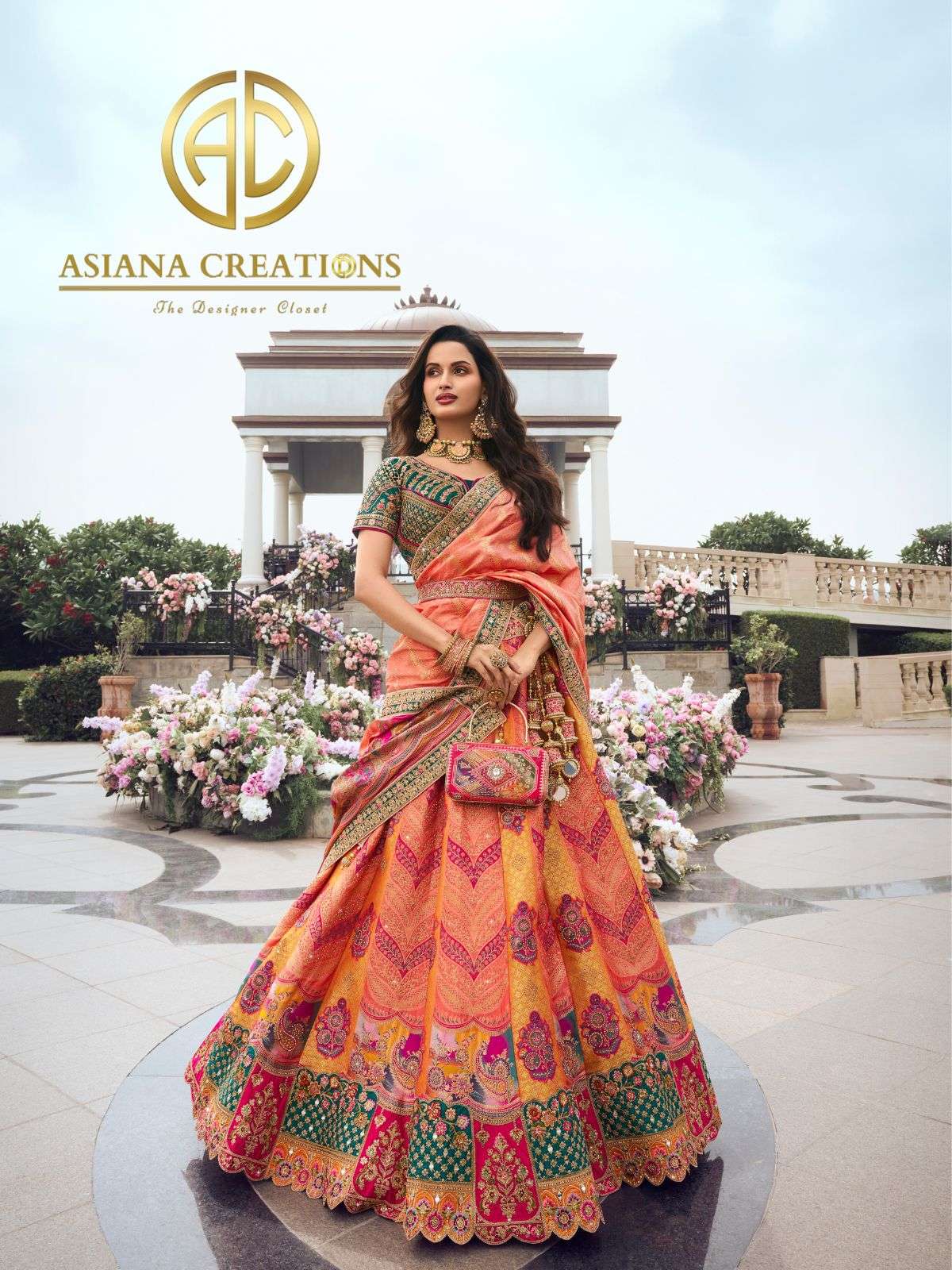 Banarasi Silk Bridal Lehenga DS10298