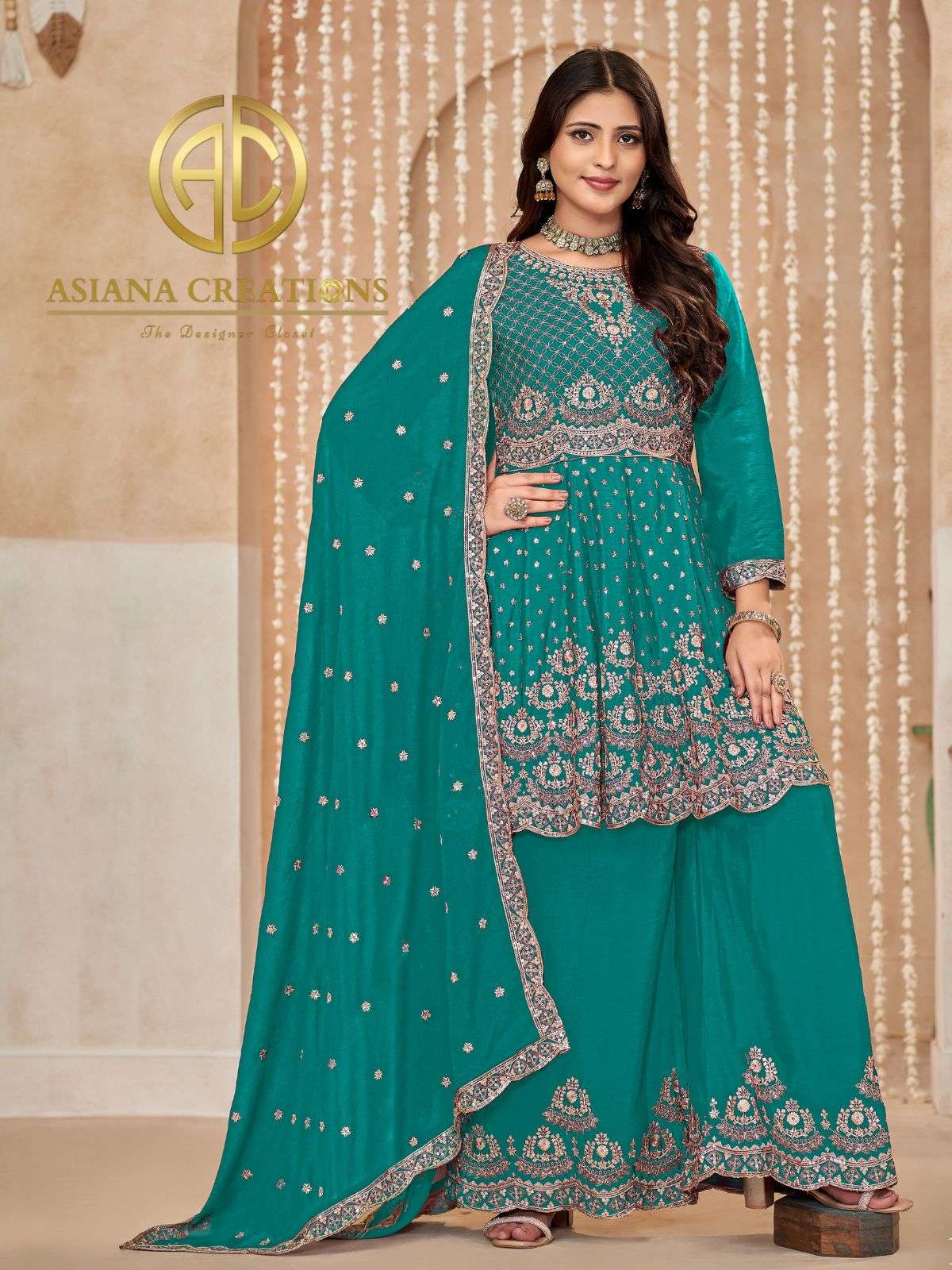 Chinnon Sharara Suit Set DS10351