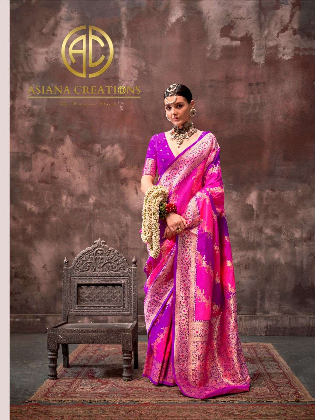 Handloom Silk Traditional Wedding Saree DSSR20002