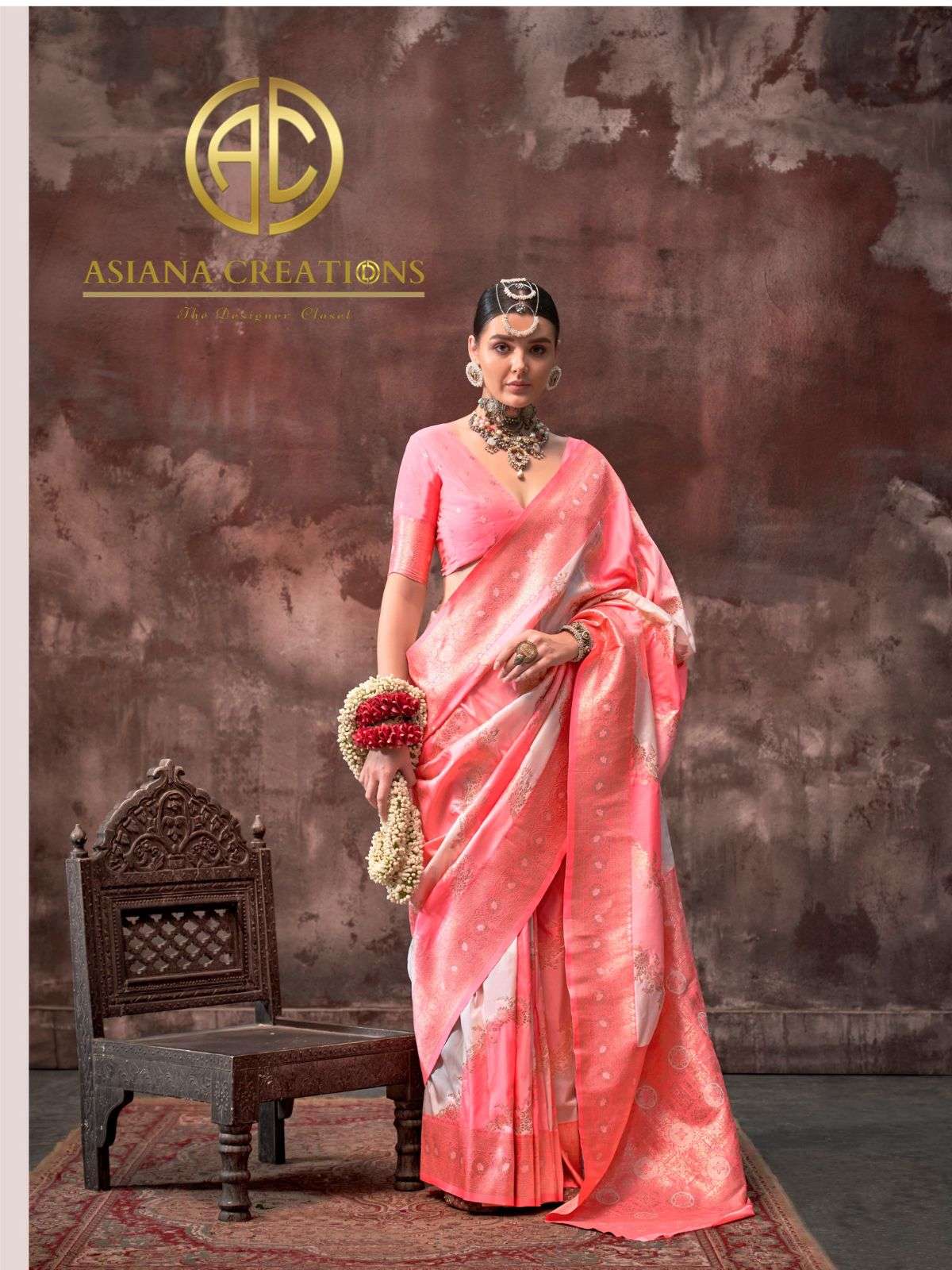 Handloom Silk Traditional Wedding Saree DSSR20003