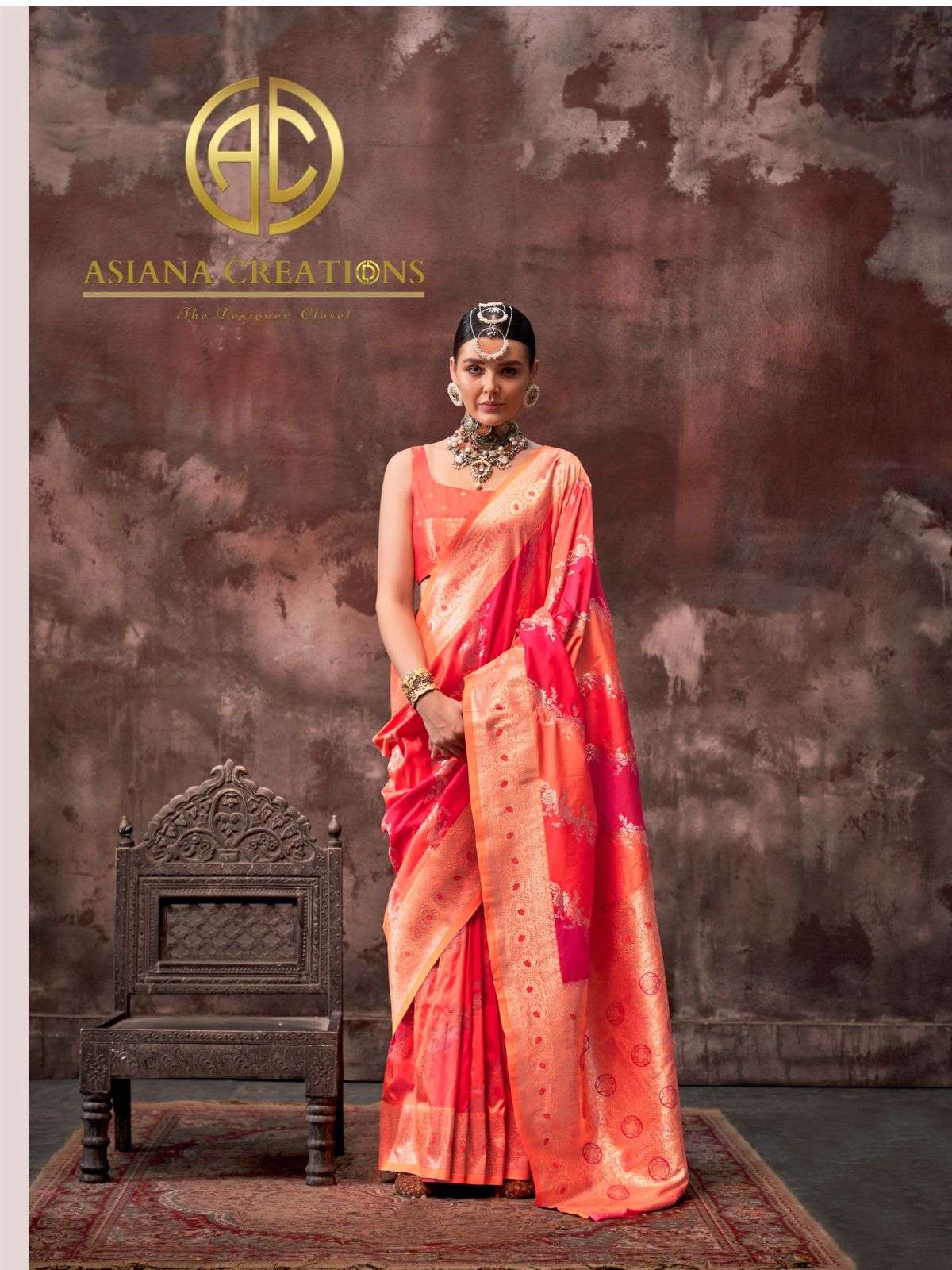 Handloom Silk Traditional Wedding Saree DSSR20005