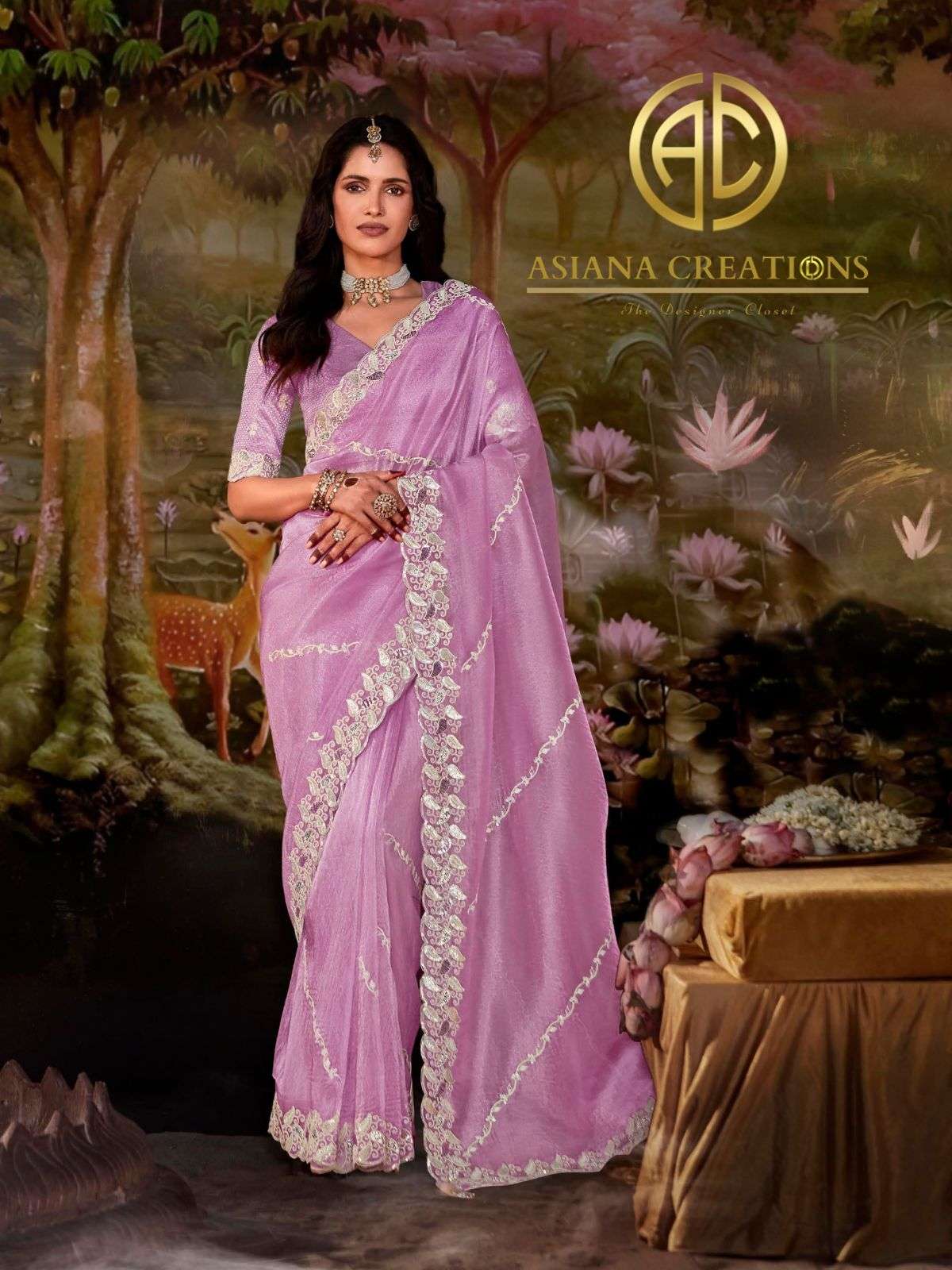 Designer Traditional Saree with Blouse DSKIMO5350