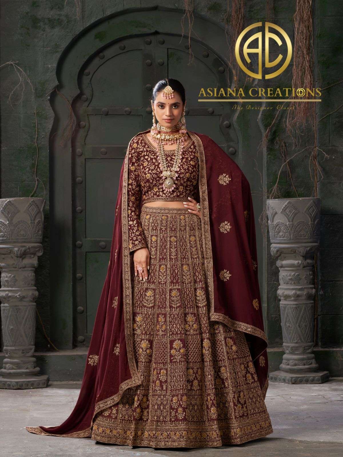 Premium Georgette Bridal lehenga Sets DSL12001