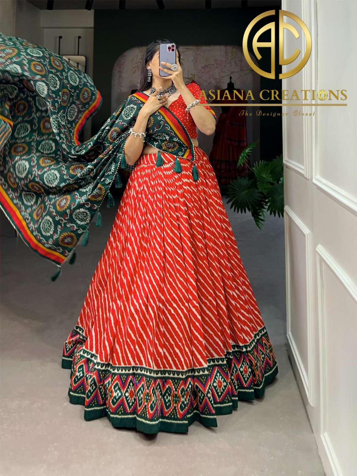 Navratri Lehenga Choli Sets LNB1224RED