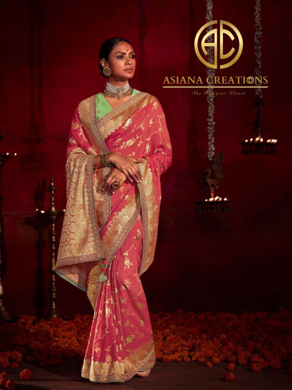 Fancy Silk Traditional Weaving Saree with Blouse DS139