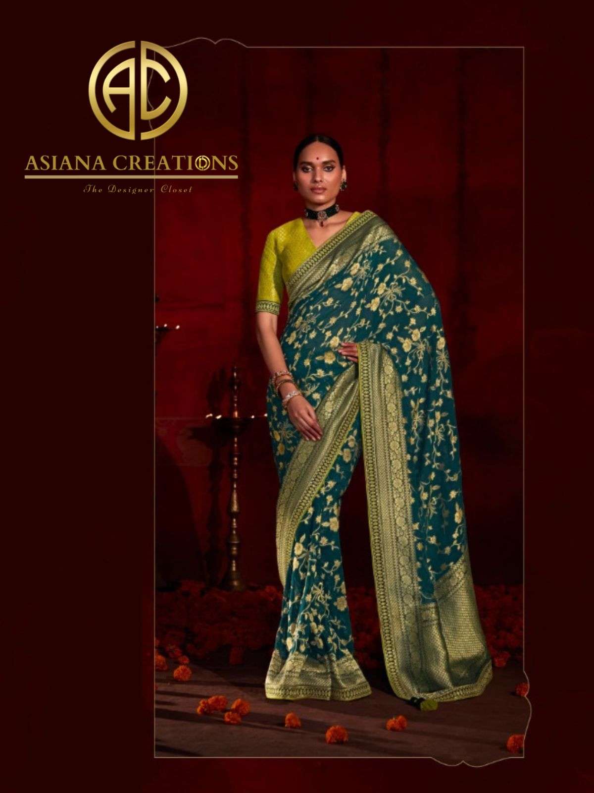 Fancy Silk Traditional Weaving Saree with Blouse DS140