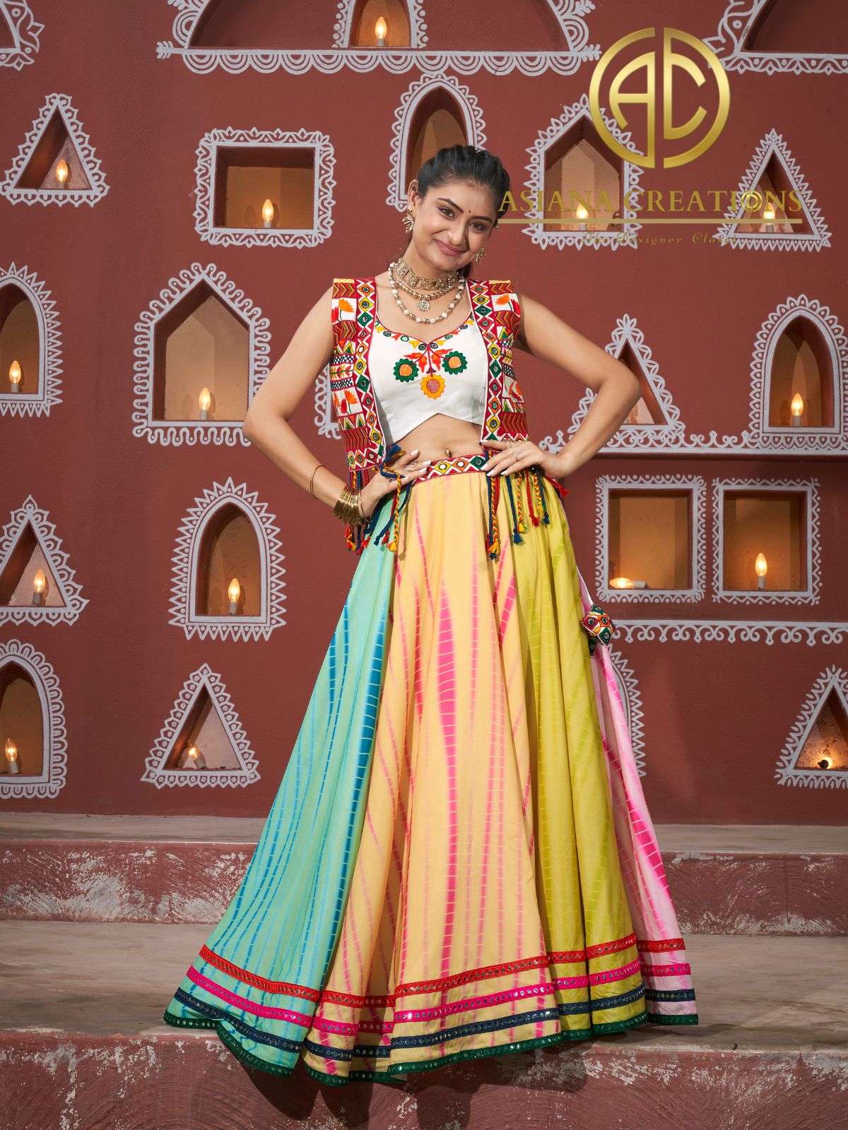 Navratri Lehenga Choli Sets with Dupatta DS2461