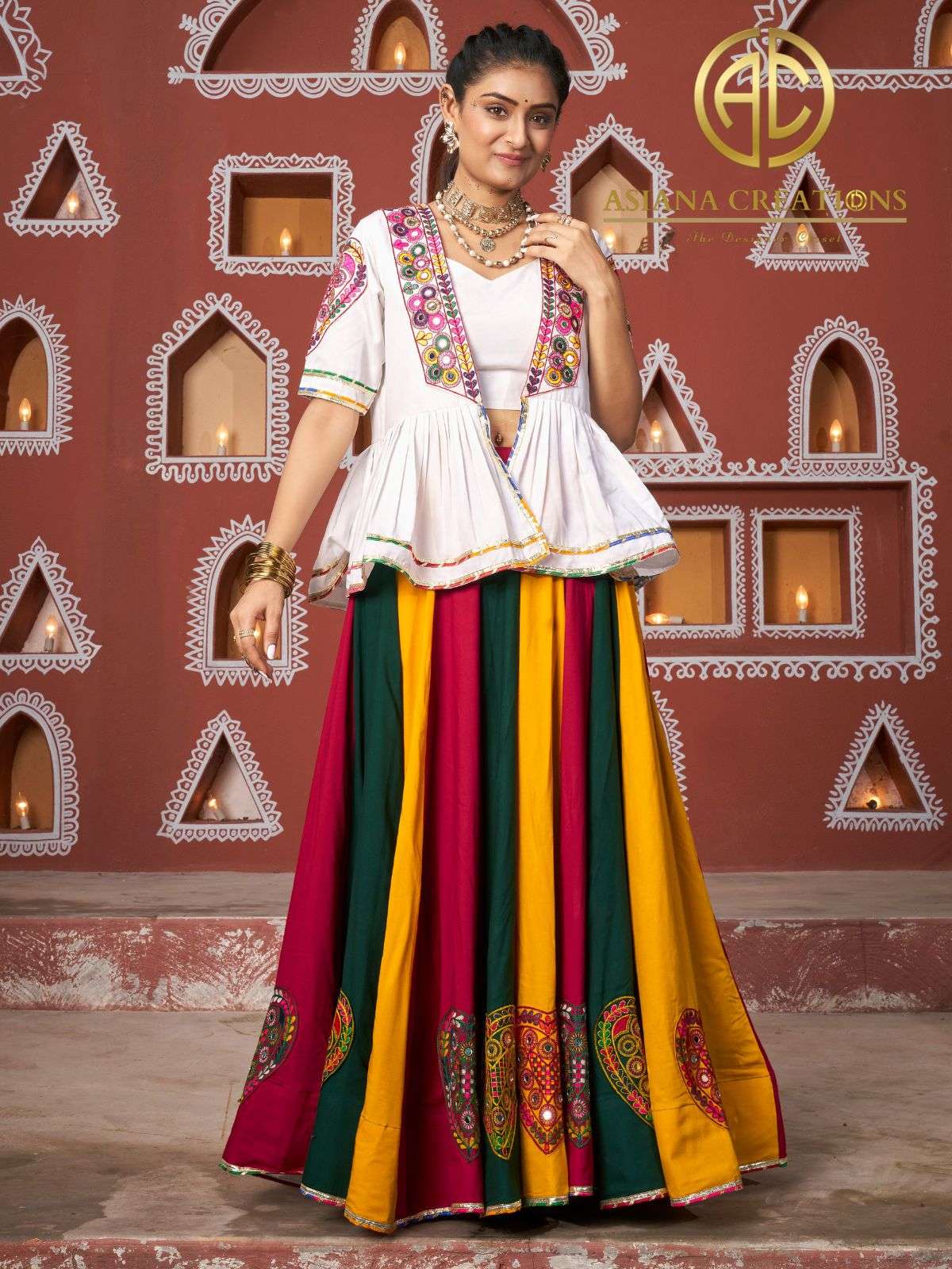 Navratri Lehenga Choli Sets with Dupatta DS2463