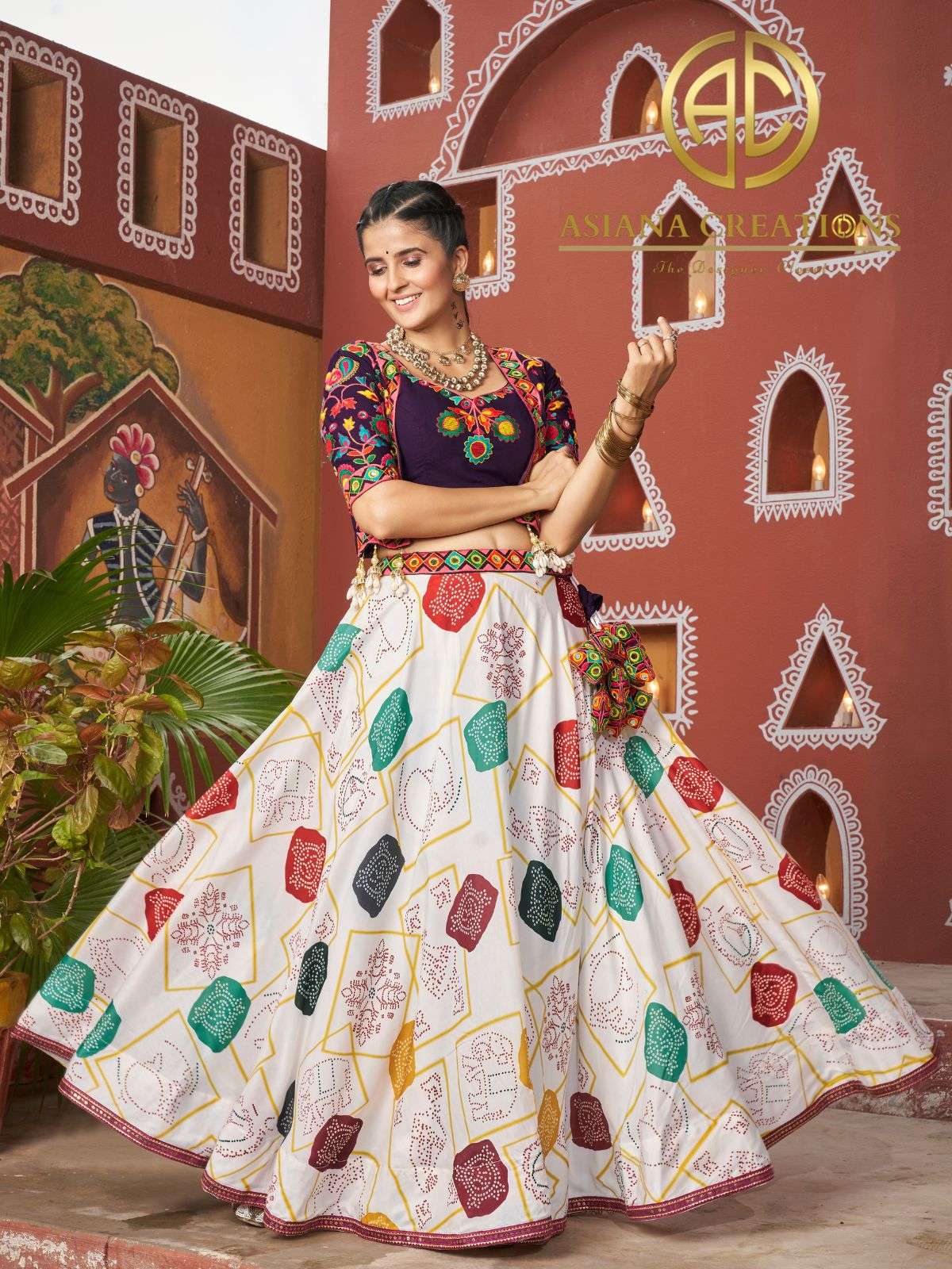 Navratri Lehenga Choli Sets with Dupatta DS2464