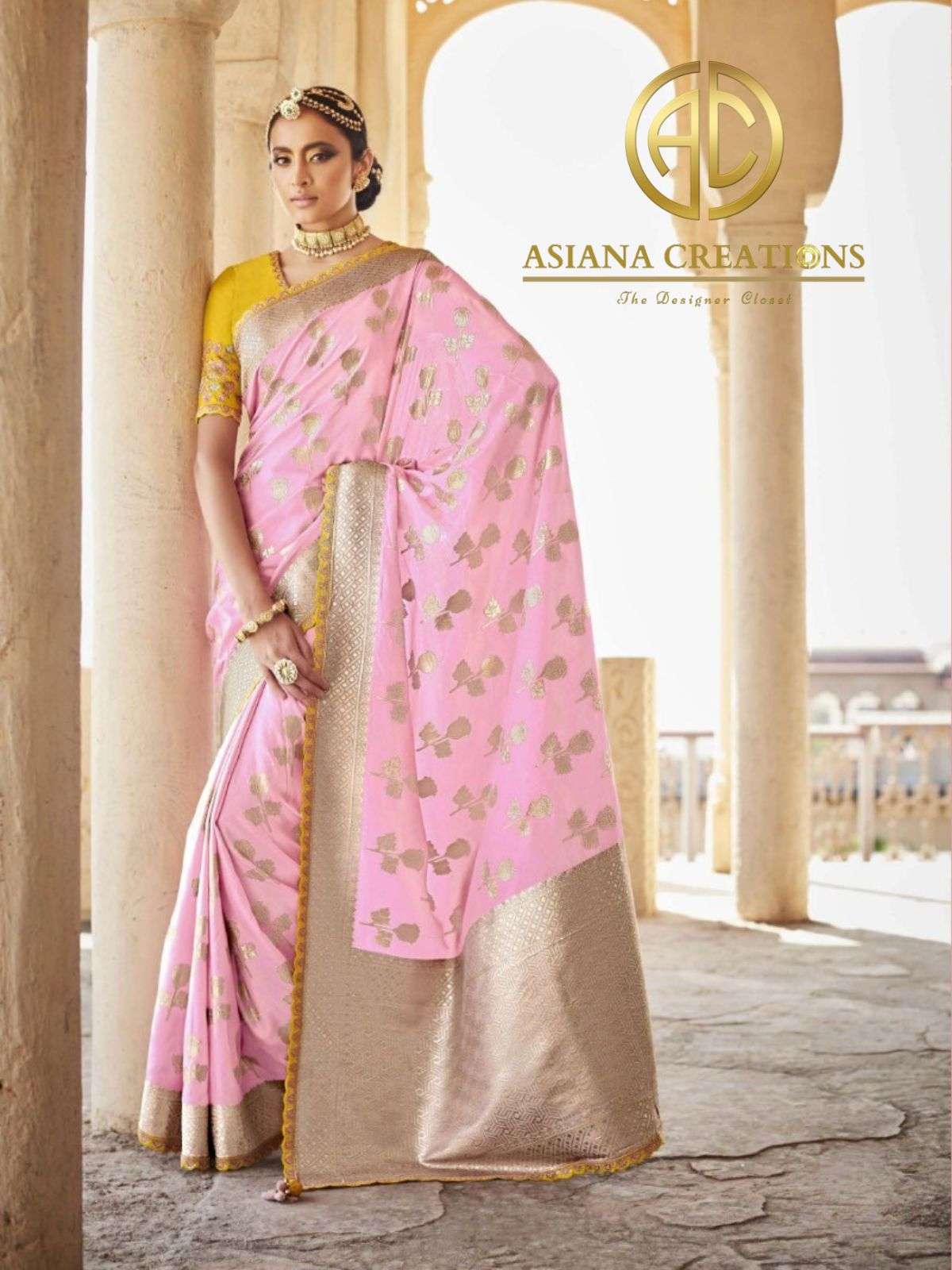 Fancy Silk Traditional Weaving Saree with Blouse DS104